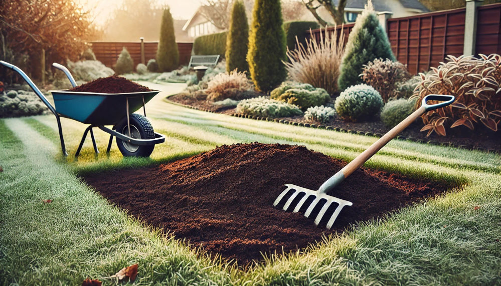 levelling topsoil Pattrick and Thompsons 